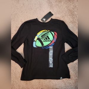 New adidas long sleeve football shirt
